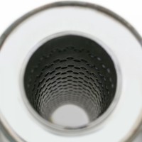 Резонатор «belais» круглый Ø95 мм, длина 650 мм, труба Ø51 мм (нержавеющая сталь)