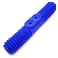 Пыльник рулевой рейки для ВАЗ 2108 (гофра) синий силикон 2108-3401224 [12394]
