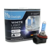 Лампы галогенные «ClearLight» H11 WhiteLight (12V-55W)