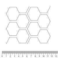 Экокожа стёганая «intipi» Honey (паприка/бежевый, ширина 1.35 м, толщина 5.85 мм) перфорация