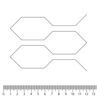 Замша искусственная стёганая «intipi» Viper (чёрный/серый, ширина 1.35 м, толщина 5.9 мм)