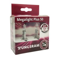 Лампы галогенные «General Electric / Tungsram» H1 Megalight Plus +50% (12V-55W)