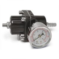 Регулятор давления топлива с манометром (чёрный)