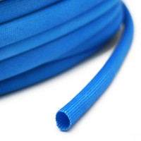 Термоизоляционный стеклотканевый рукав «belais» Ø10 мм*1 м (синий, до 500°C)