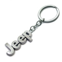 Брелoк «Jeep» (металл, логотип на подвеске)