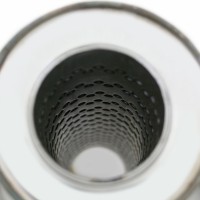 Резонатор «belais» круглый Ø95 мм, длина 450 мм, труба Ø55 мм (нержавеющая сталь)